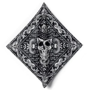 bandana motard calavera
