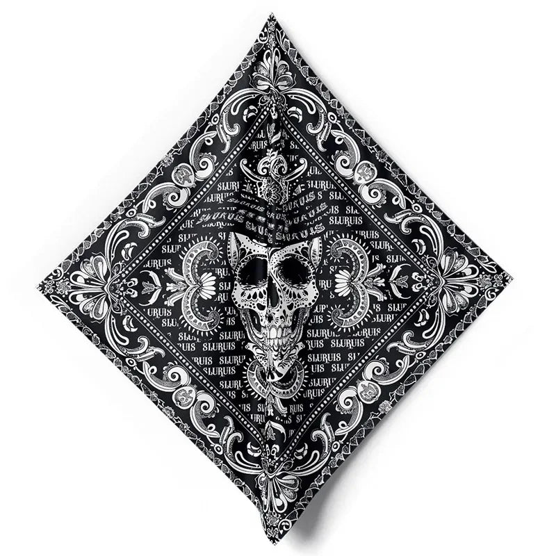 bandana motard calavera