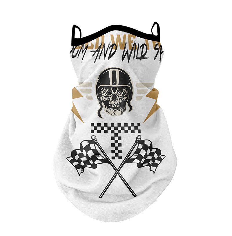 tour de cou biker vintage