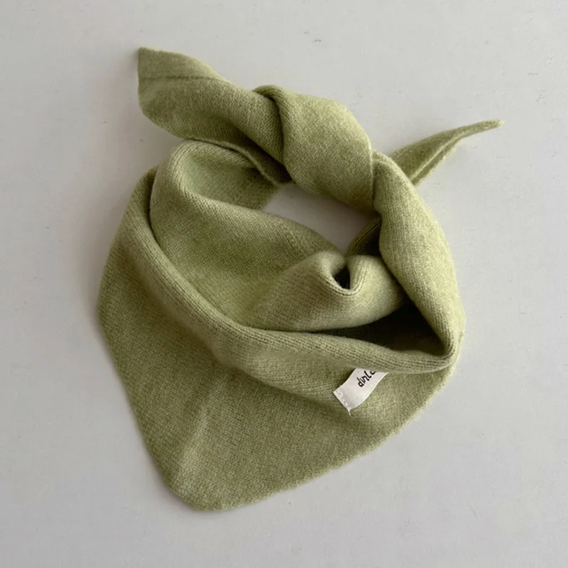 Bandana Doudou Vert Mousse Pâle