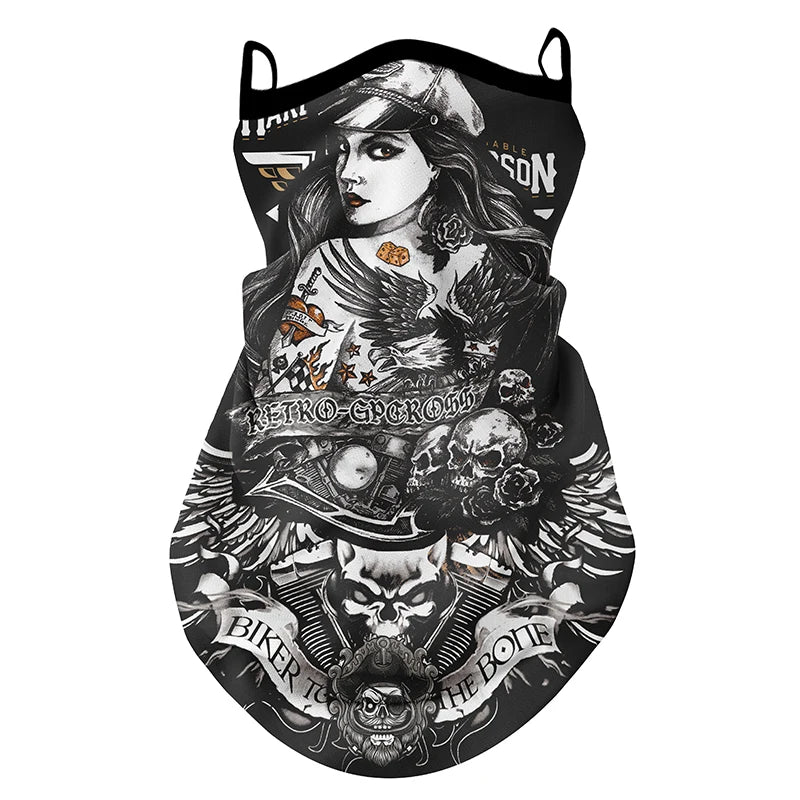 tour de cou femme moto