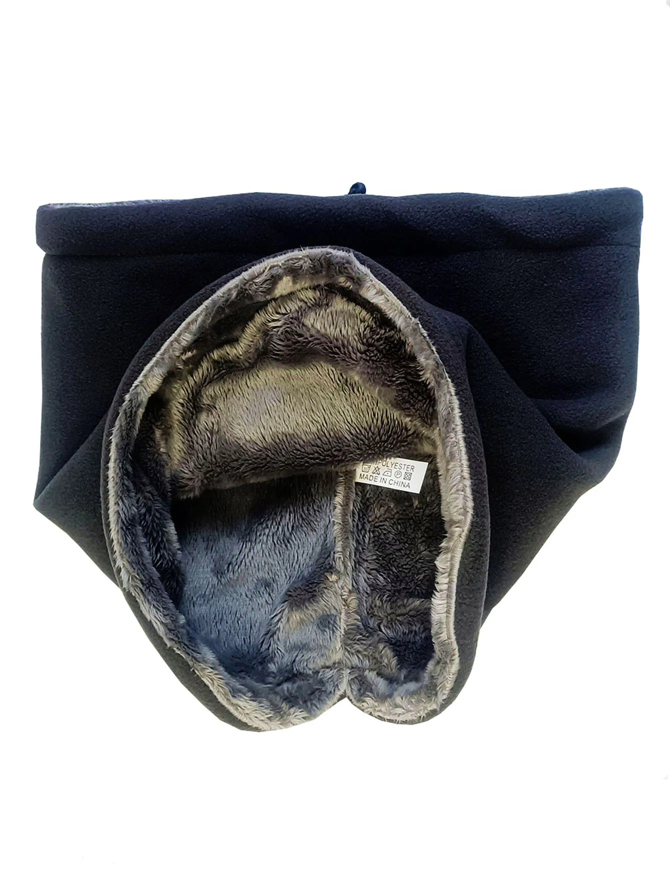 Tour de Cou Polaire Gris – Image 6