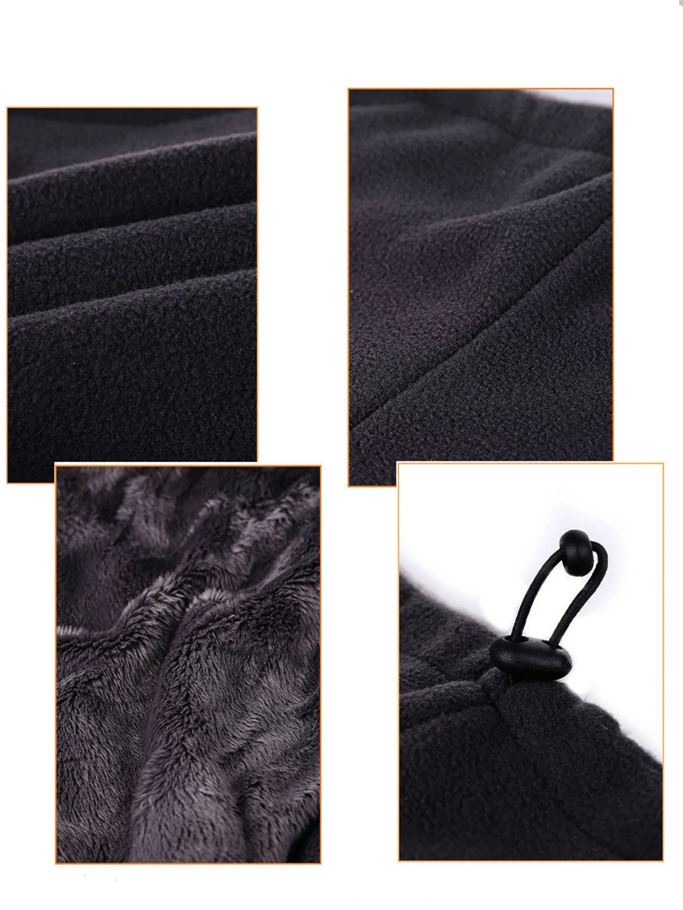 Tour de Cou Polaire Gris – Image 5