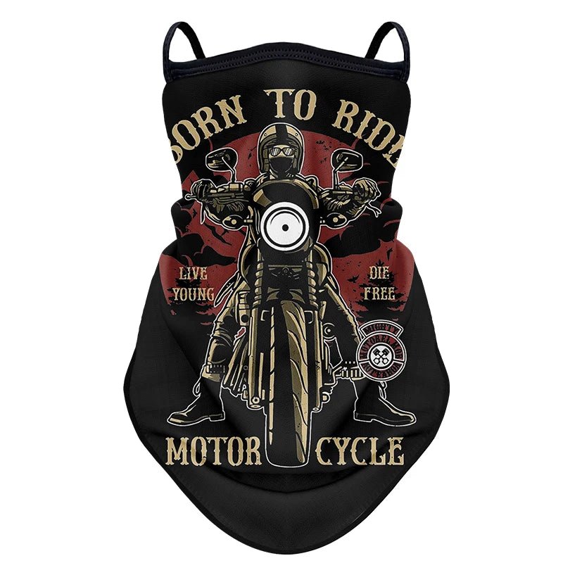 tour de cou moto born to ride
