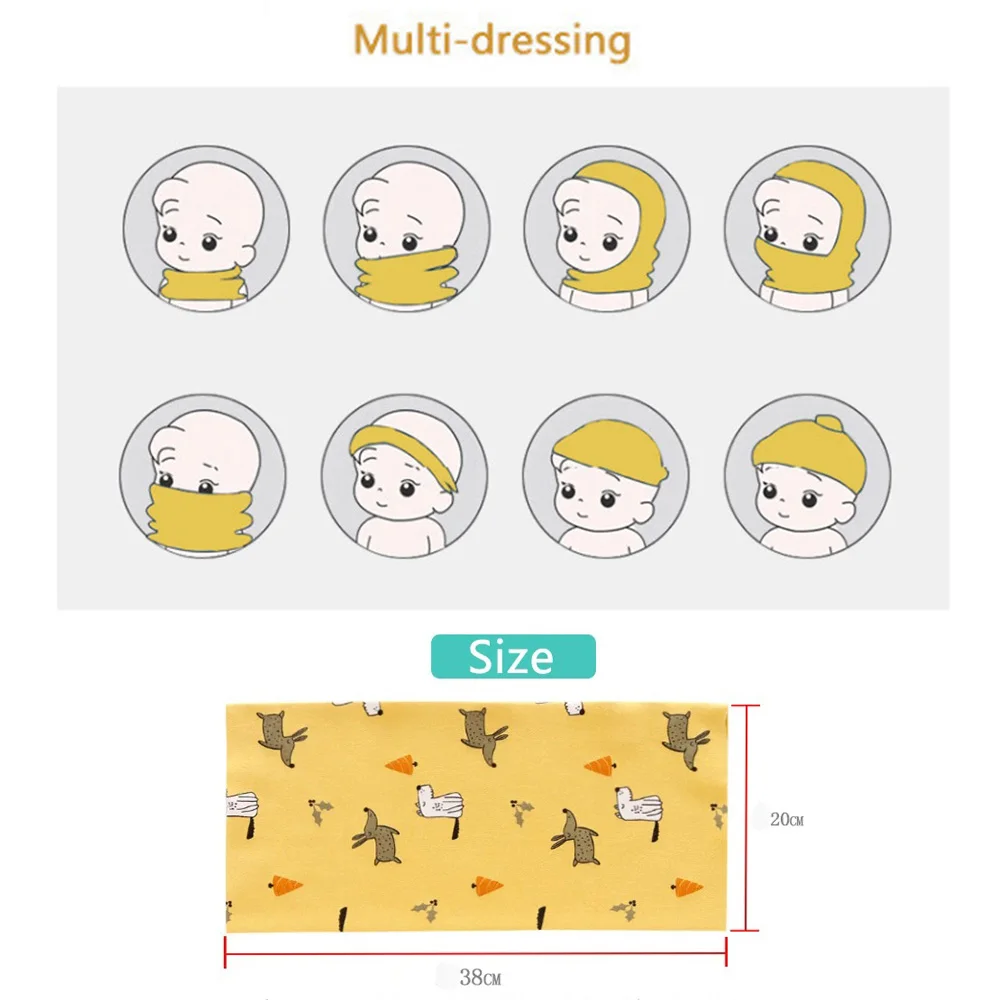 accessoire d'hiver arc-en-ciel