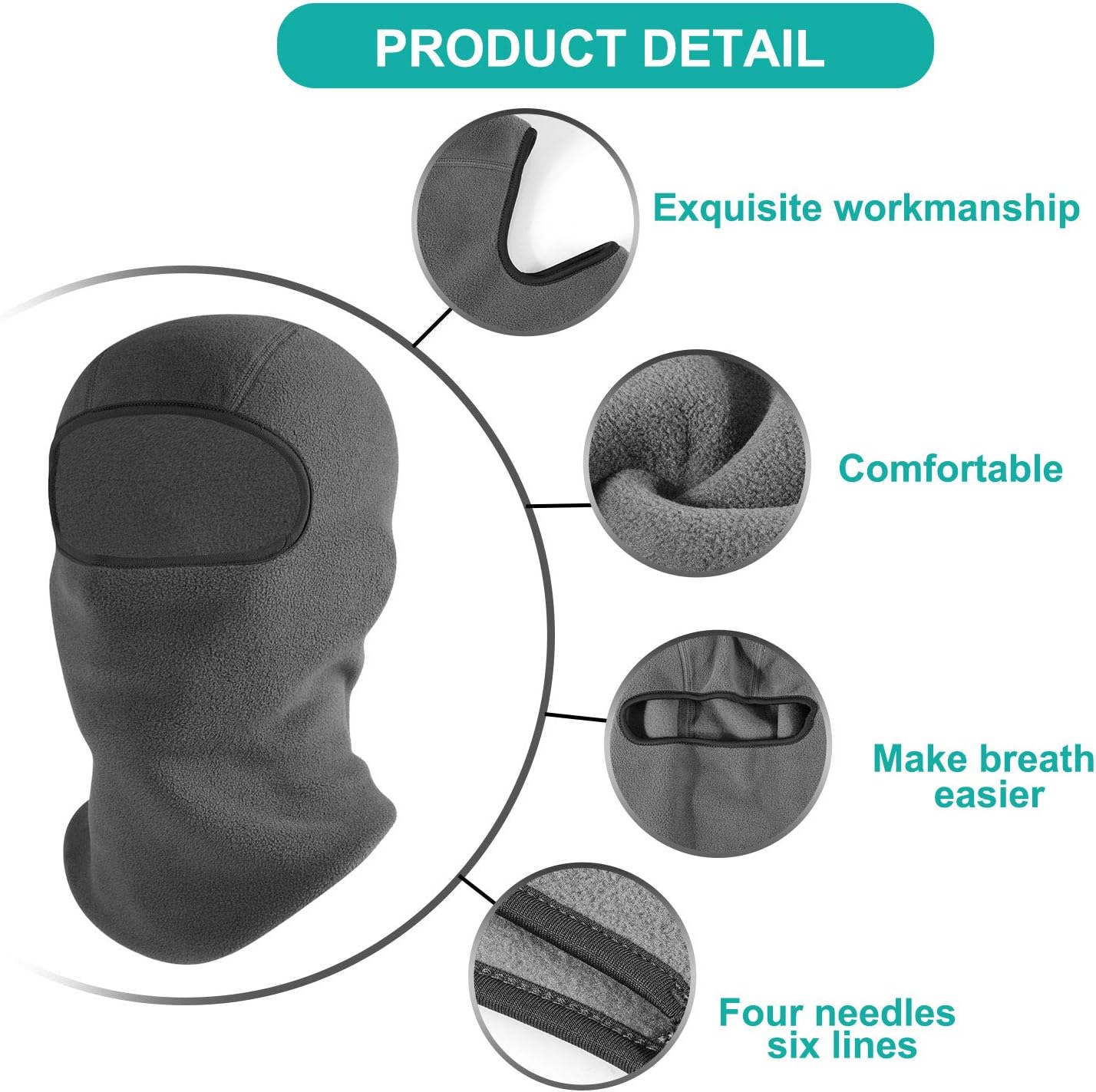 cache visages polaire