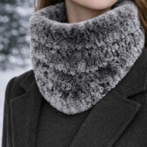 Col Fourrure Grey City