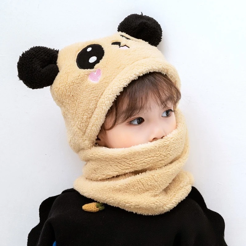 cagoule panda pour enfants