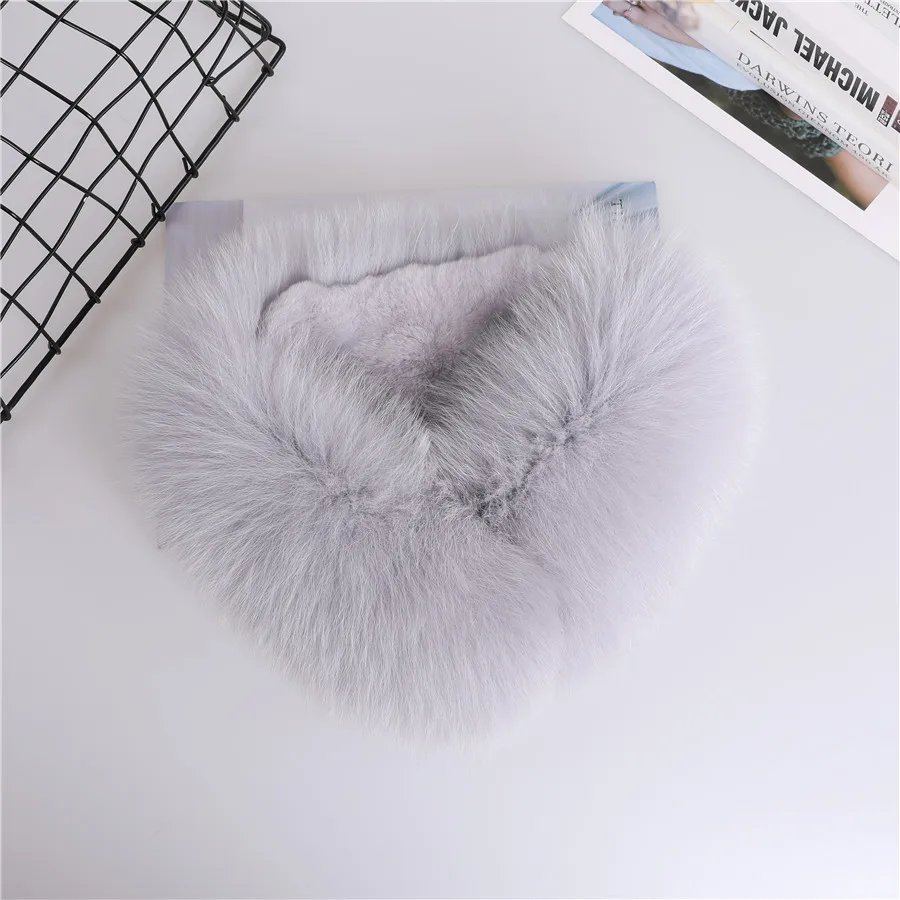 chaleur col fourrure hiver