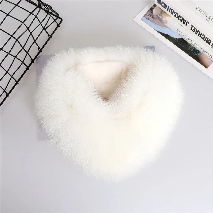 protection froid col fourrure