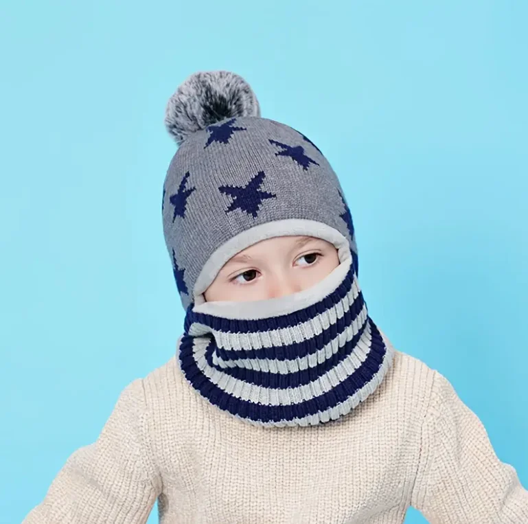 cagoule tricot polyester