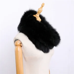 col fourrure renard obscur impérial